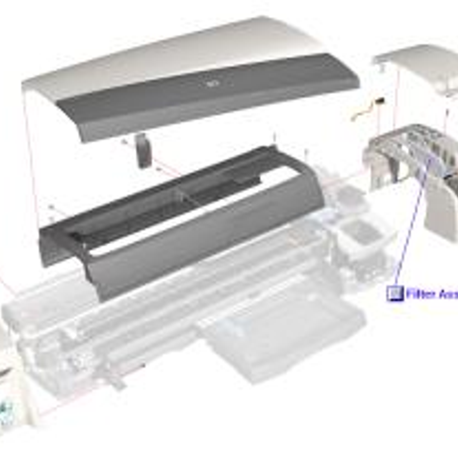 Door Ink Cartridge C C7796-60015 1