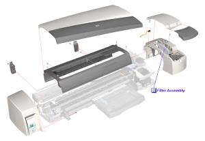 Door Ink Cartridge C C7796-60015 1