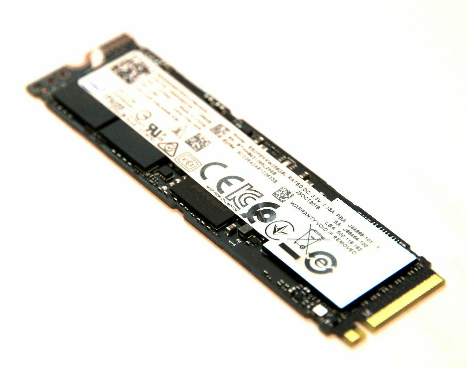 256 Gb Pcie Nvme Ssd 0 01FR541 1