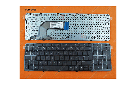 Teclado HP Negro Español Pavilion 719853-161