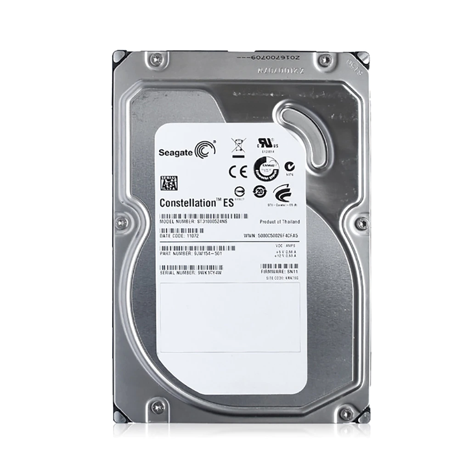 1Tb 7.2RPM Barracuda Sata 32Mb 3 ST31000524NS 1