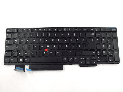 Teclado Lenovo Español L580 Negro 01YP563