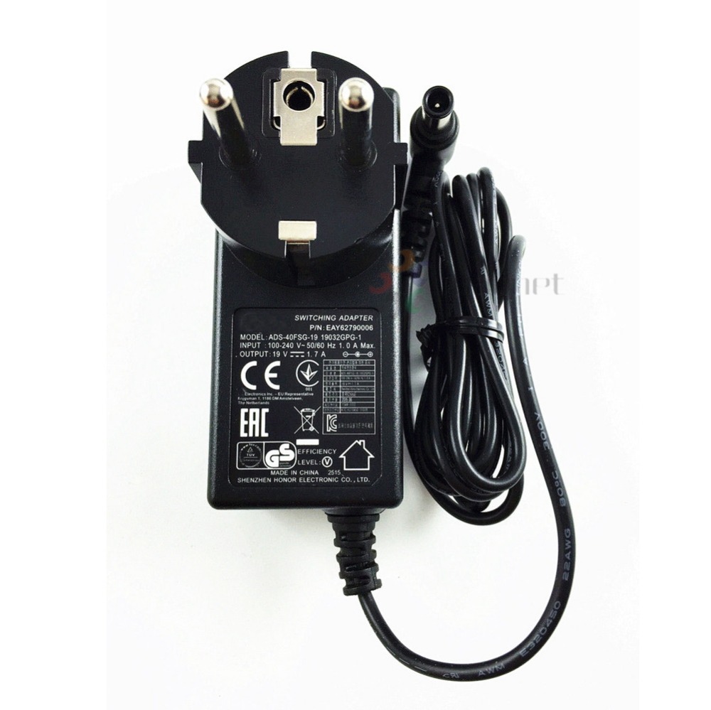Cargador Monitor Lg 19V 1.7A 6.5  ADS-40FSG-19 1