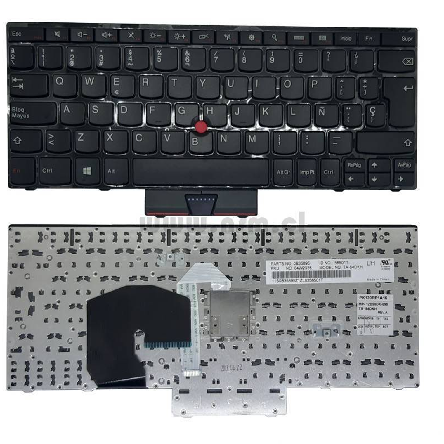 Teclado Negro Ingles Thinkpad S23 04W2926 1