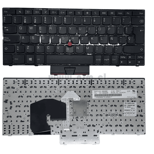 Teclado Negro Ingles Thinkpad S23 04W2926