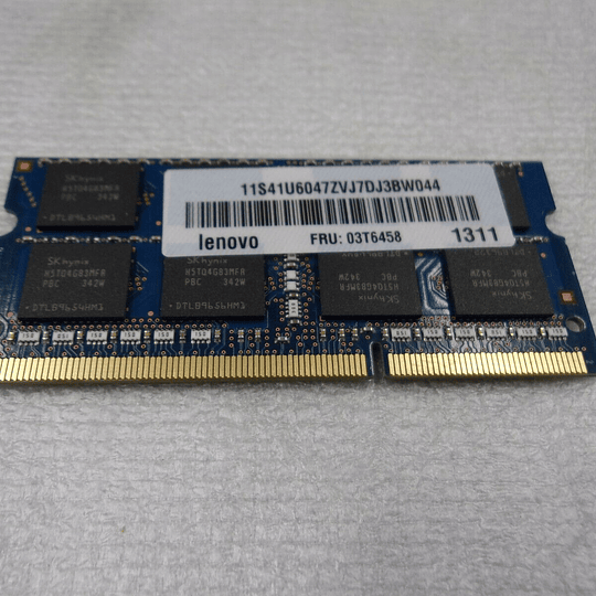 Memoria Lenovo 8Gb 1600Mhz Sodimm 03T6458