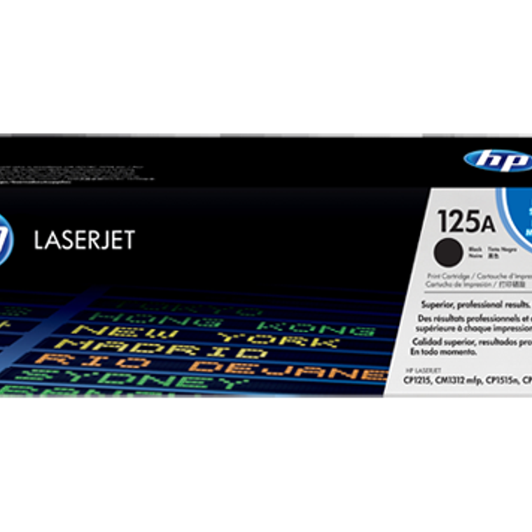 Cartucho Original De Tóner Negro  CB540A 1