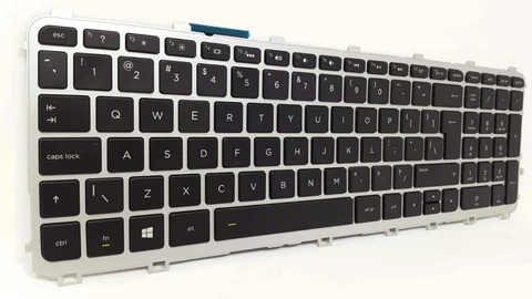 Teclado Hp Envy 15-J000 Español Negro Frame Plata 760743-161 1