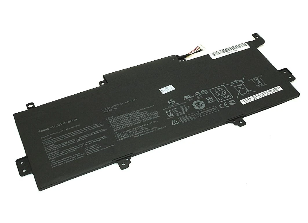 Bateria Original Asus Zenbook Ux330Ua 57 Wh 11.5 V 6 Celdas C31N1602 1