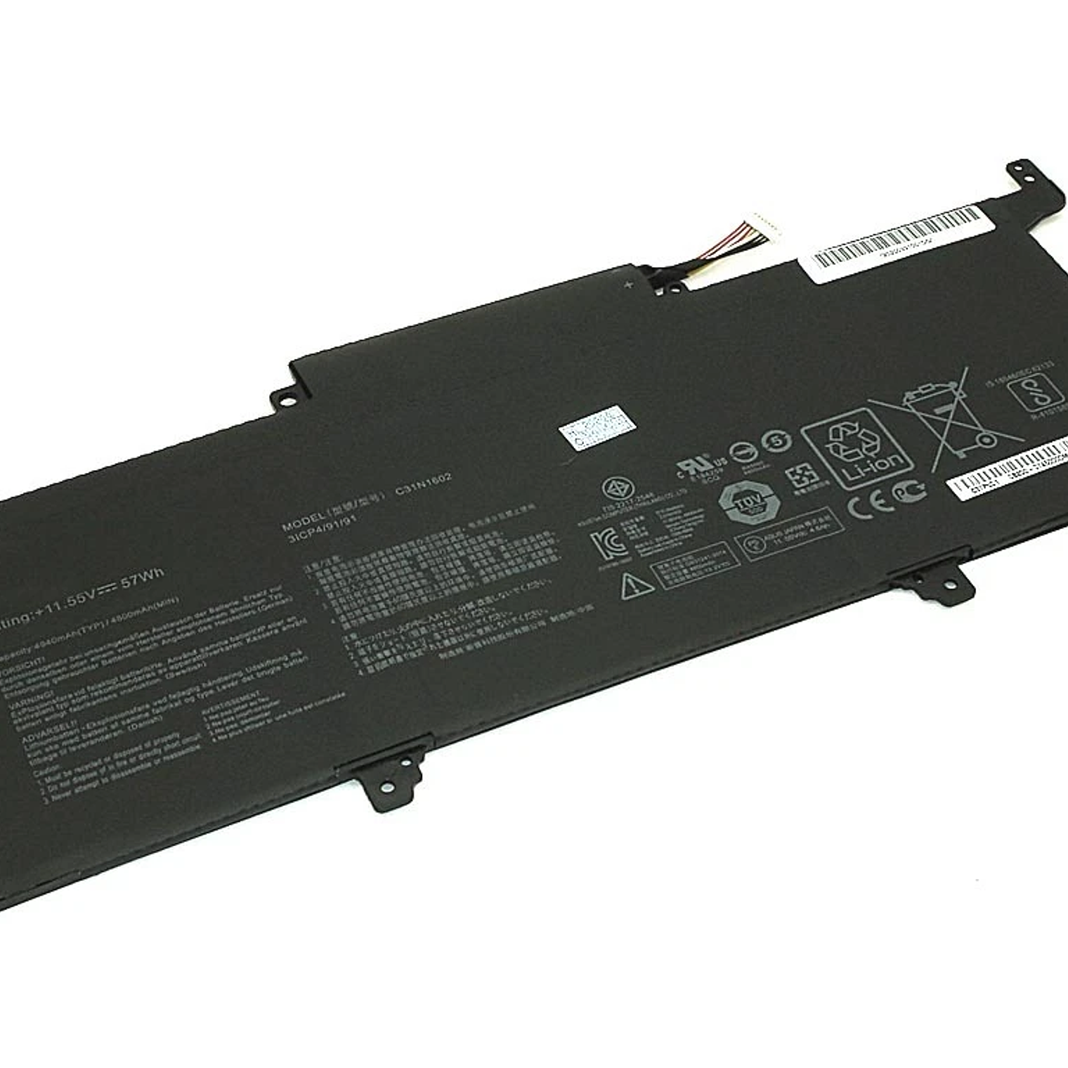 Bateria Original Asus Zenbook Ux330Ua 57 Wh 11.5 V 6 Celdas C31N1602 1