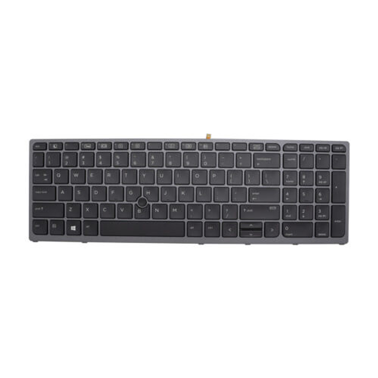 Backlit + Pointer Us Keyboard With Frame 848311-001 1