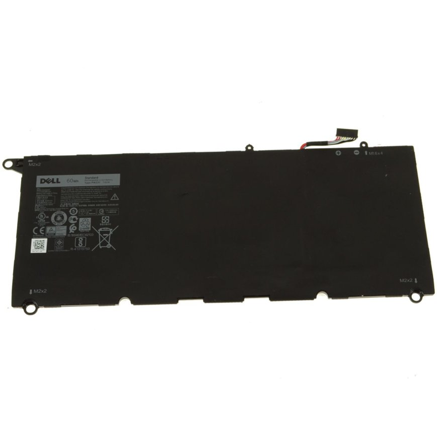 Bateria Para Dell Xps 13 9360 Xps (9360) 60WH 7.6V 8085 mAh PW23Y 1