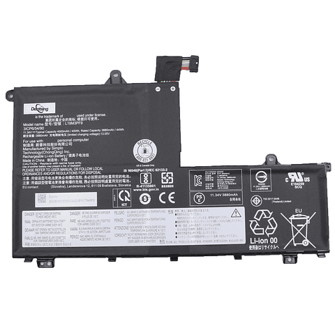 Bateria Lenovo Thinkbook 14 14-Iil 14-Iml15 15-Iml 11.4V 45Wh L19D3Pf1