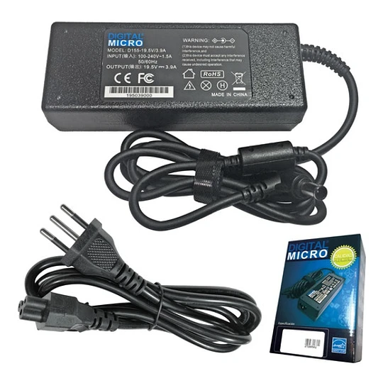 Cargador Digital Micro Acer 19V-3.42A 65W 3.0 X 1.0 Mm Kp.0450H.013Kp.0450H.013 1