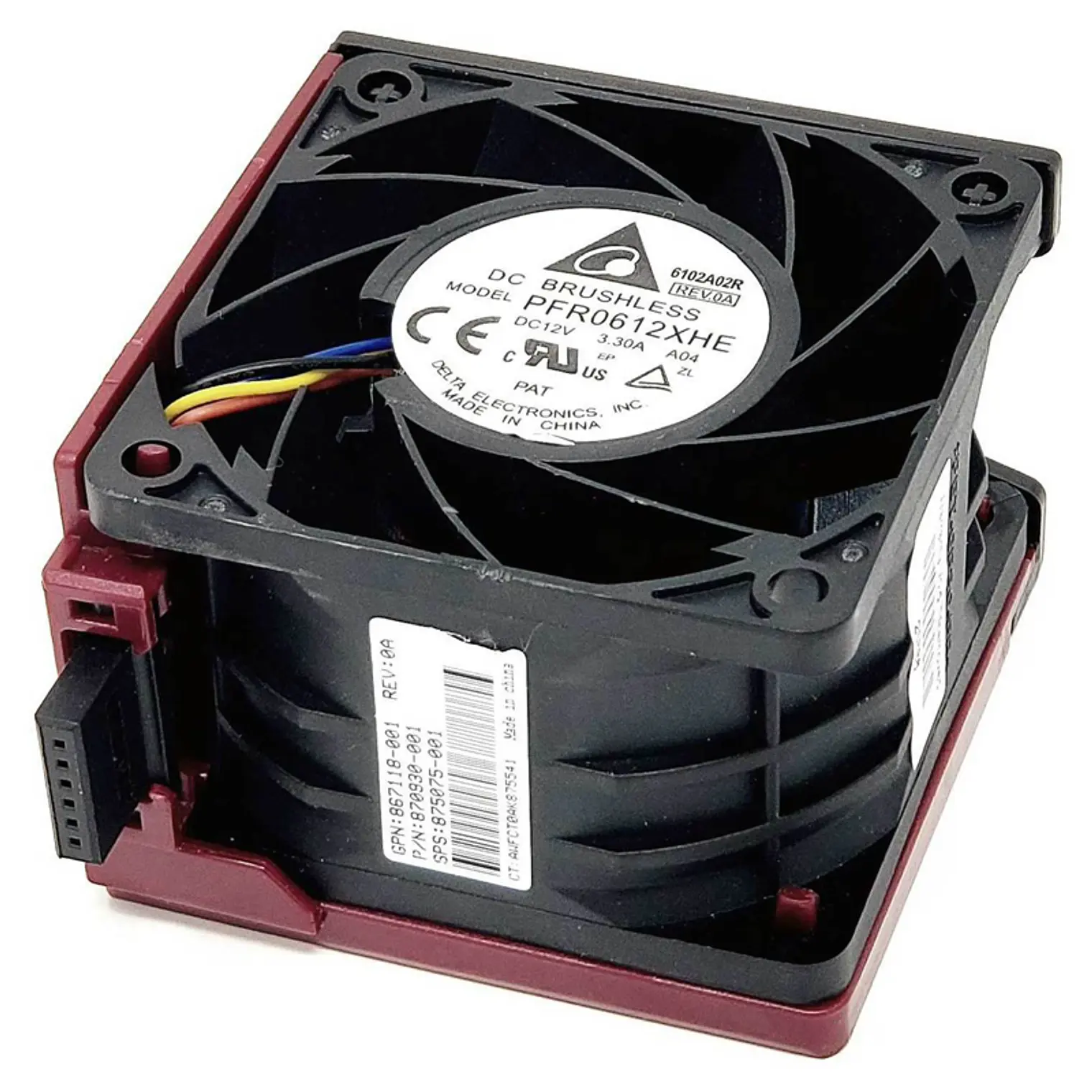 Hp Standard Fan Module For Hpe Proliant Dl380 G10 870930-001 1