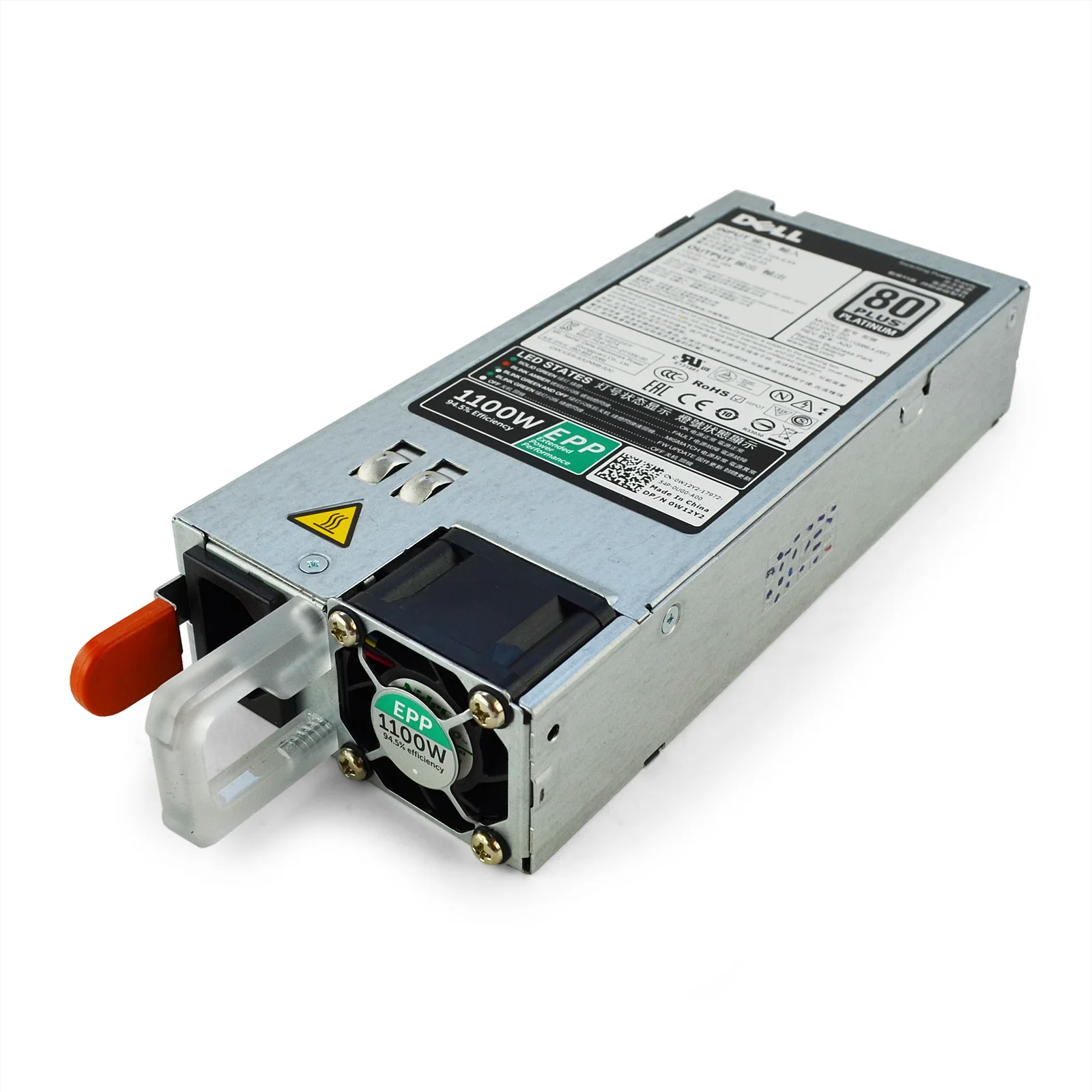 Fuente De Poder Dell Pe 1100W 80 Plus Platinum Hs W12Y2 1