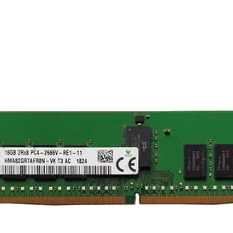 Memoria For Dell Precision 5820 Tower 1X 16Gb Ddr4-2666 Rdimm Hma82Gr7Afr8N?Vk 1