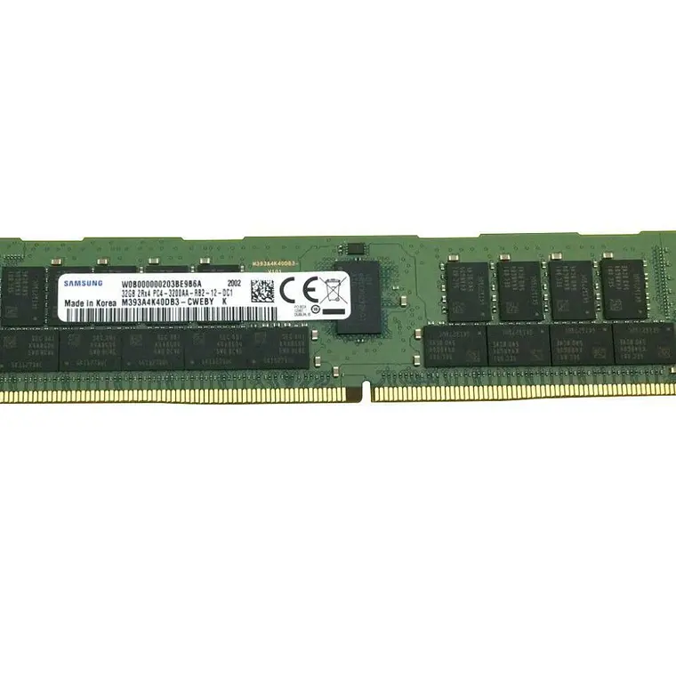 Memoria Samsung 32Gb Ddr4 3200 Reg Ecc 2Rx4 Pc4-3200Aa-Rb2-12-Rb0 M393A4K40Db3-Cwegq 1