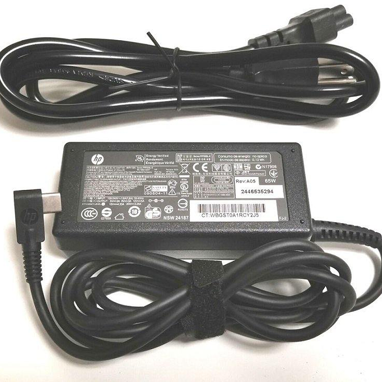Cargador Original HP USB TIPO C 65W 20V 3.25 925740-004 1