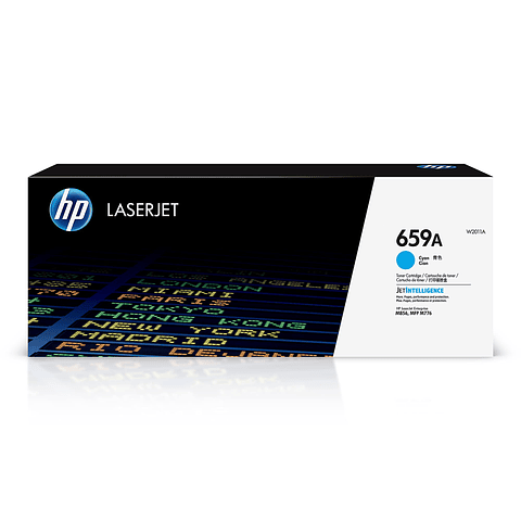 Hp 659A Cyan Original Laserjet Toner Cartridge W2011A