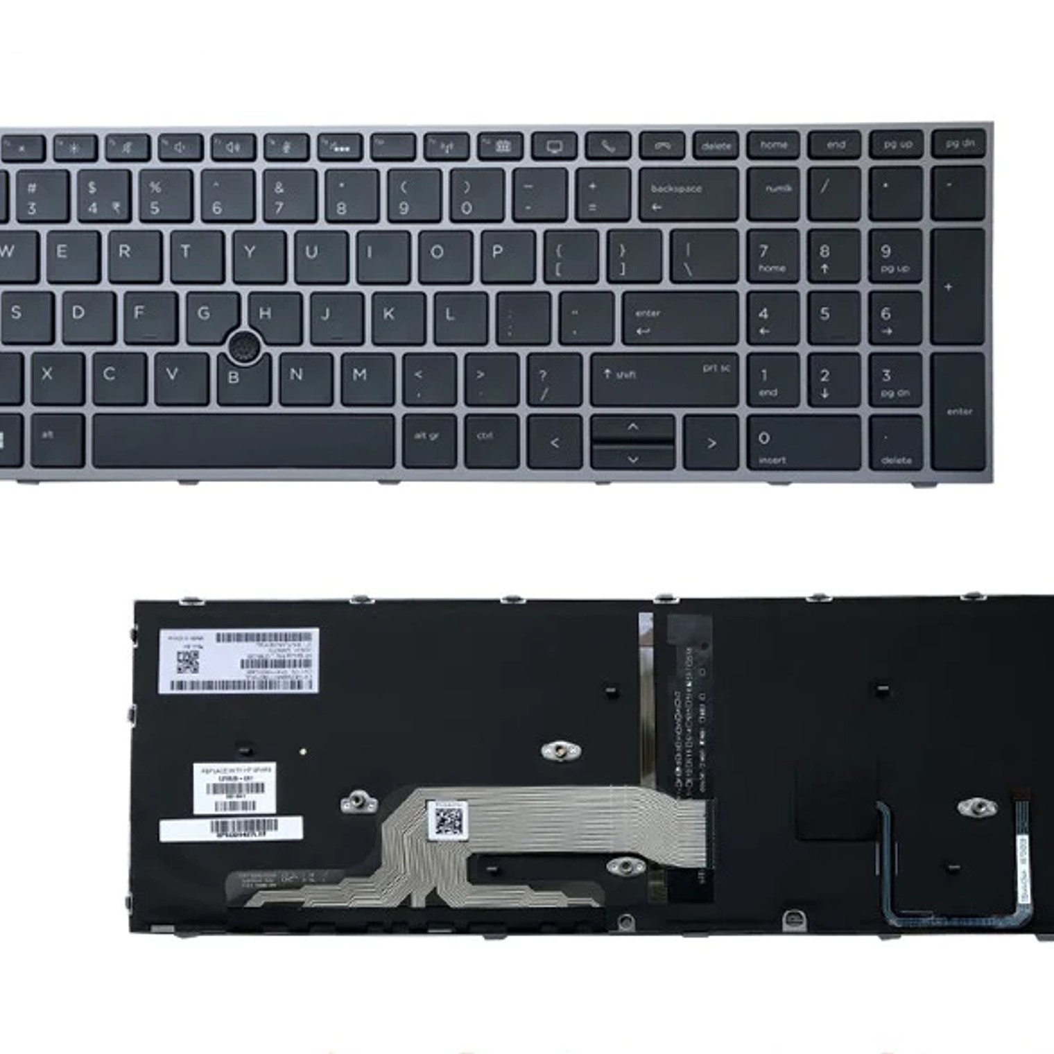 Teclado Us Backlit For Hp Zbook 15 G5 17 G5 (Not Fit For Hp 15U G5) L28407-001 1