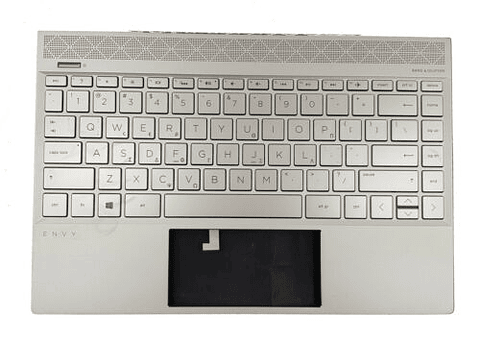 Us Keyboard Palmrest Top Cover Replacement Keyboard Case Us Gold Silver New L19540-001