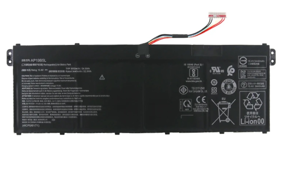 Bateria Original Acer Aspire 5 A515-56 4 Celdas 15.4V 55Whr Ap19B5L 1