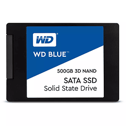 Disco Solido Wd Blue 500Gb 2.5 Sata  7Mm 560Mb Lectura Wds500G2B0A
