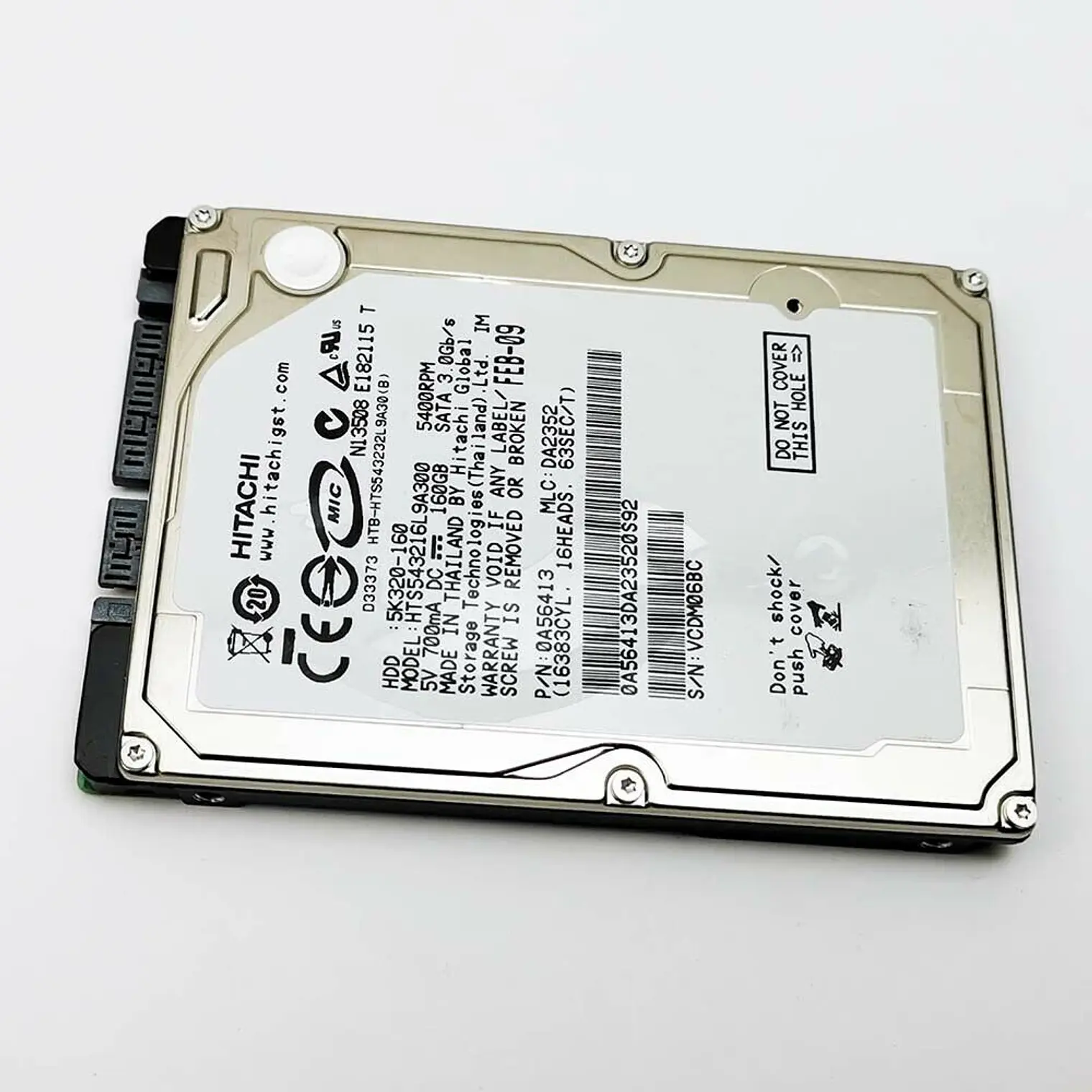 Hp Sata Hard Drive With Firmware For Designjet T1200/T770/T770 Multifunction Printer Cq305-60023 1