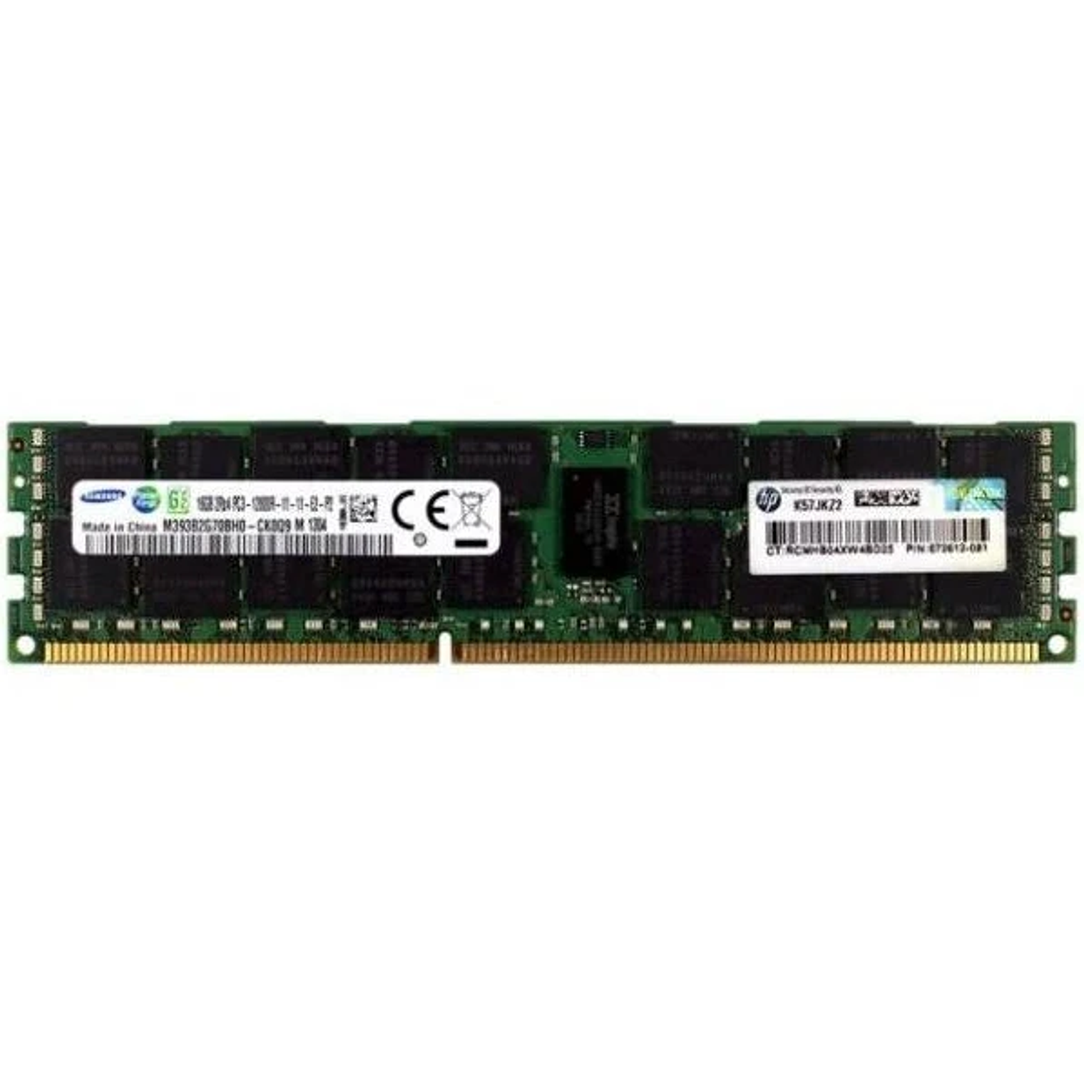 MEMORIA 16GB DUAL RANK X 4 PC3L-10600R (DDR3-1333) 627812-B21 1