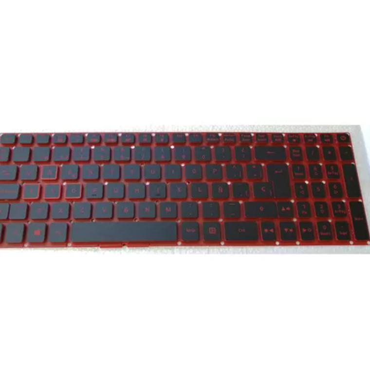 Teclado Español Latino Para Acer Nitro 5 An515 Retoiluminado Sx152702A-Sp Lg5P_A52Brl 1