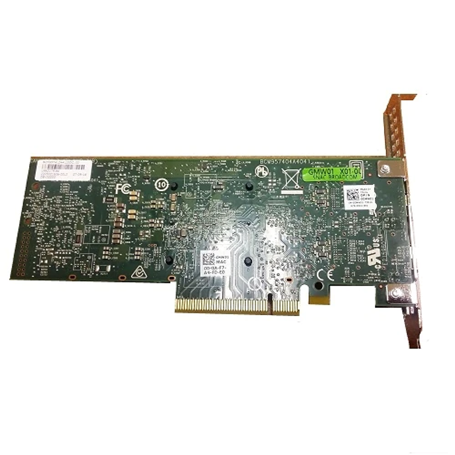 Dual Port Broadcom 57416 10Gb Base-T Pcie Adapter Full 540-Bbuo 1