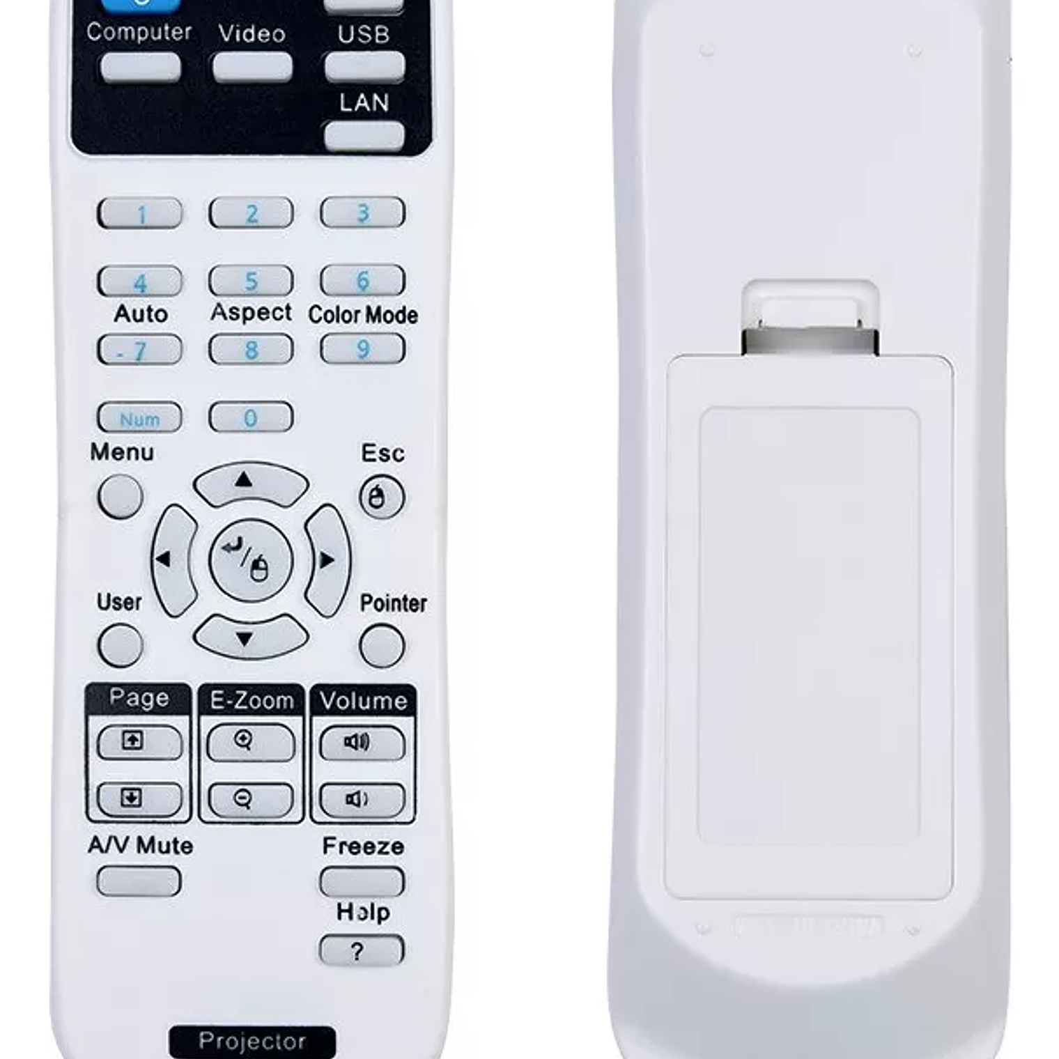 Control Proyector Epson Powerlite E20 219863500 1