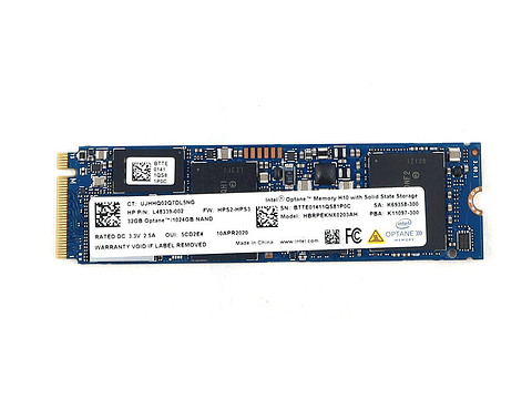 Intel Optane 1Tb Ssd M.2 2280 Nvme Memory H10 With 1Tb +32Gb Nand Hbrpeknx0203Ah