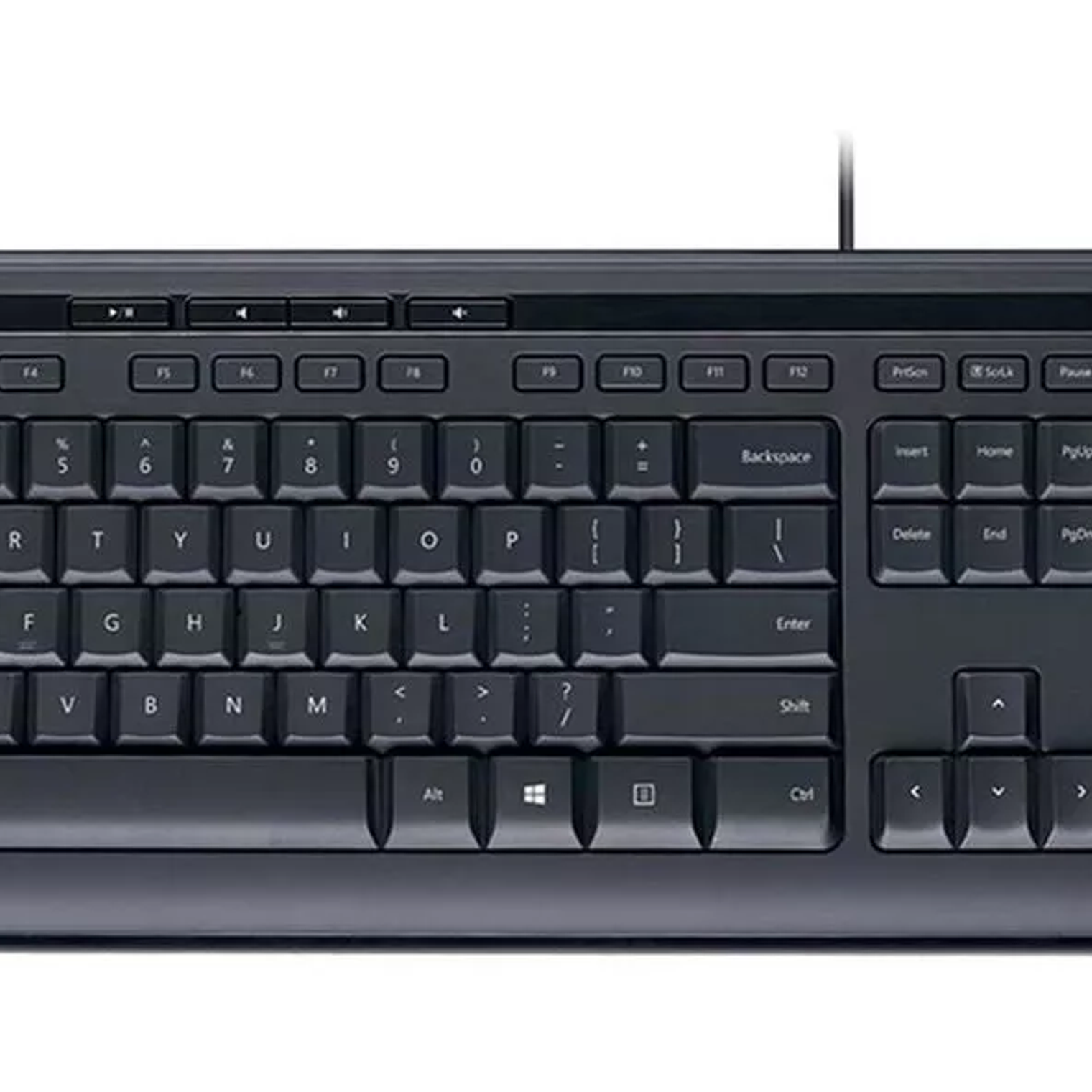Teclado Alambrico Microsoft Wired 600 Usb Black Español Anb-00004 1