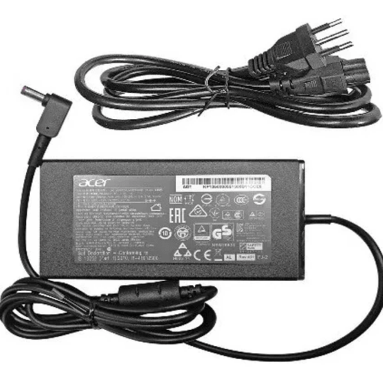 Cargador Original Acer Nitro An515-51-5594 19V 7.1A 135W 5.5 X 1.7 Mm Pa-1131-16 Kp.13503.007