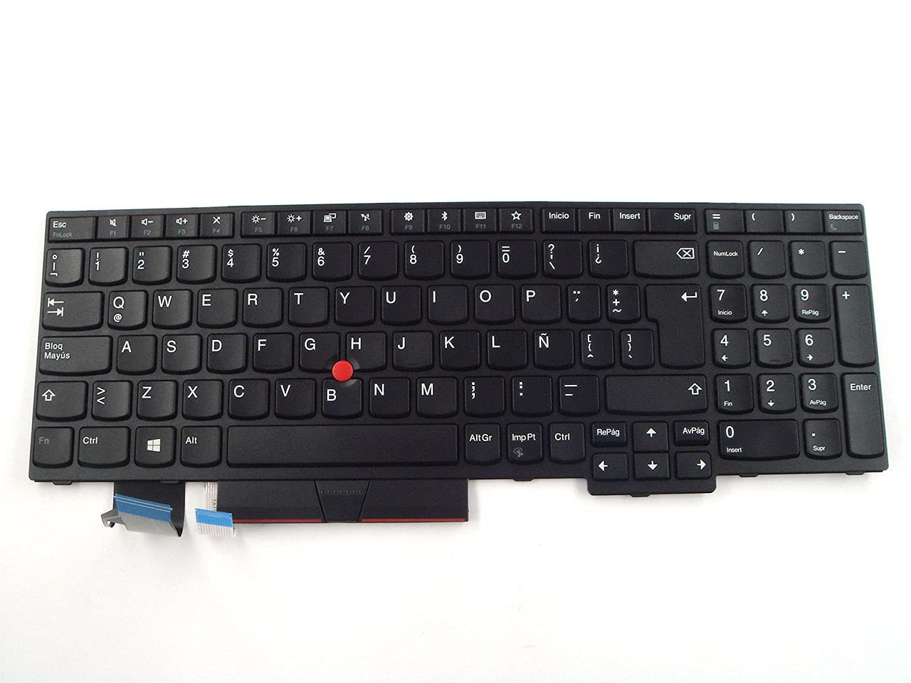 Teclado Para Notebook Lenovo Thinkpad L13 G1 Yoga G1 X13 G1 L13 G2 Color Negro 5N20V43619 1