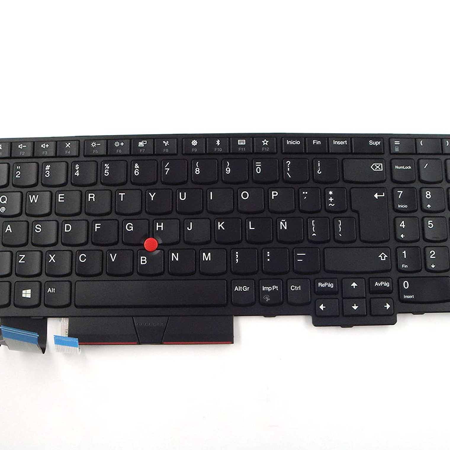Teclado Para Notebook Lenovo Thinkpad L13 G1 Yoga G1 X13 G1 L13 G2 Color Negro 5N20V43619 1