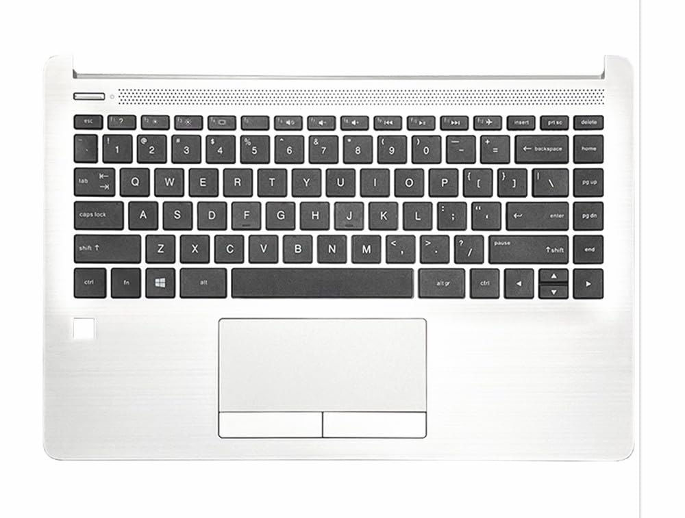 Hp 340 G7 Laptop Upper Palmrest Cover Silver  L81308-161 1