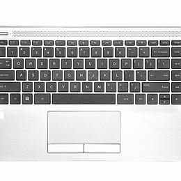 Hp 340 G7 Laptop Upper Palmrest Cover Silver  L81308-161