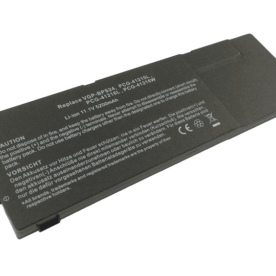 Bateria Sony 6 Celdas 11.1V 4400Mah Vaio Svs13115Fds Vaio Svs1513B4Eb Vgp-Bps24