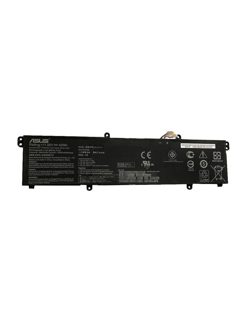 Bateria Asus Vivobook Flip Tp470Ea Tp470Ez X421Da 11.55 V 42Wh B31N1911 C31N1911 1