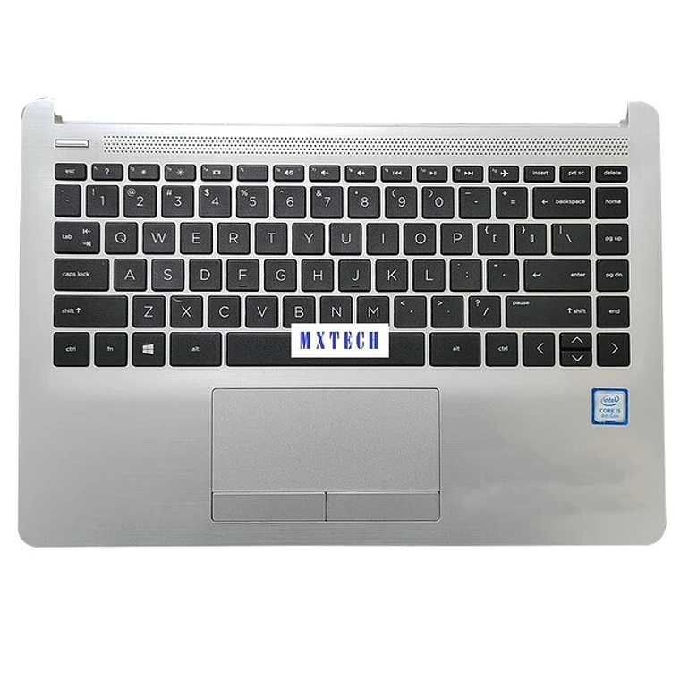Cubierta Superior Con Teclado Silver Us Para Hp 340 348 G5 L55595-001 1