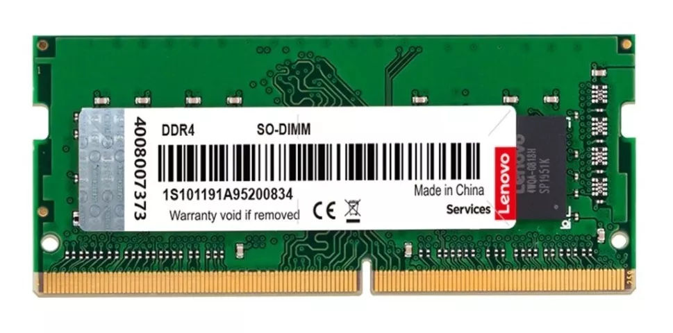 Memoria Lenovo 16 Gb Ddr4 2400Mhz Sodimm Pc4-19200 260 Pines 1.2V 4X70N24889 1