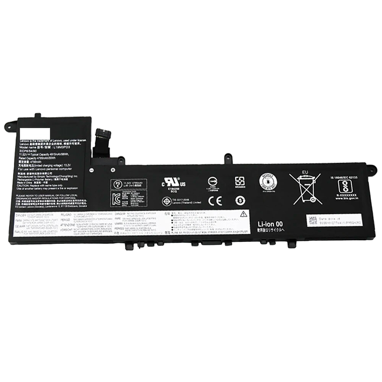 Bateria Original Lenovo Xiaoxin Pro-13 2019 2020 11.52V 56Wh L19L3Pd3 L19M3Pd3 L19M3Pd3 1
