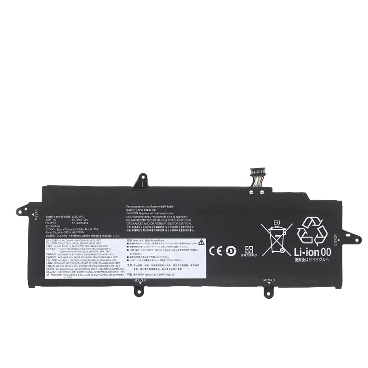 Bateria Lenovo Thinkpad X13 Gen 2 54.7Wh 15.36V 4 Celdas 5B10W51825 Type B 5B10W51825 1