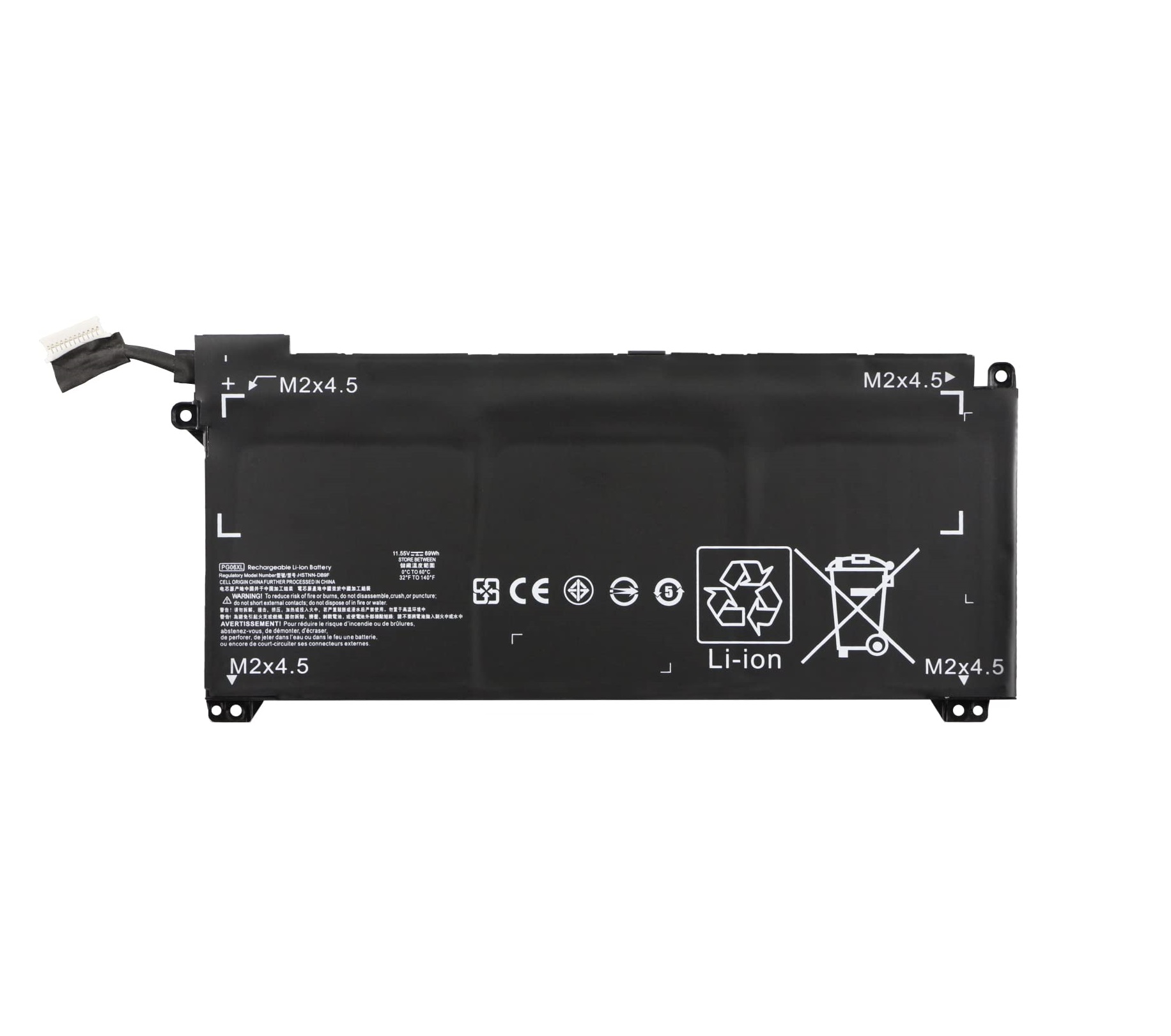 Bateria Pg06Xl 11.55V 69Wh 6 Celdas Omen 15-Dh L48497-006 L48497-005 1
