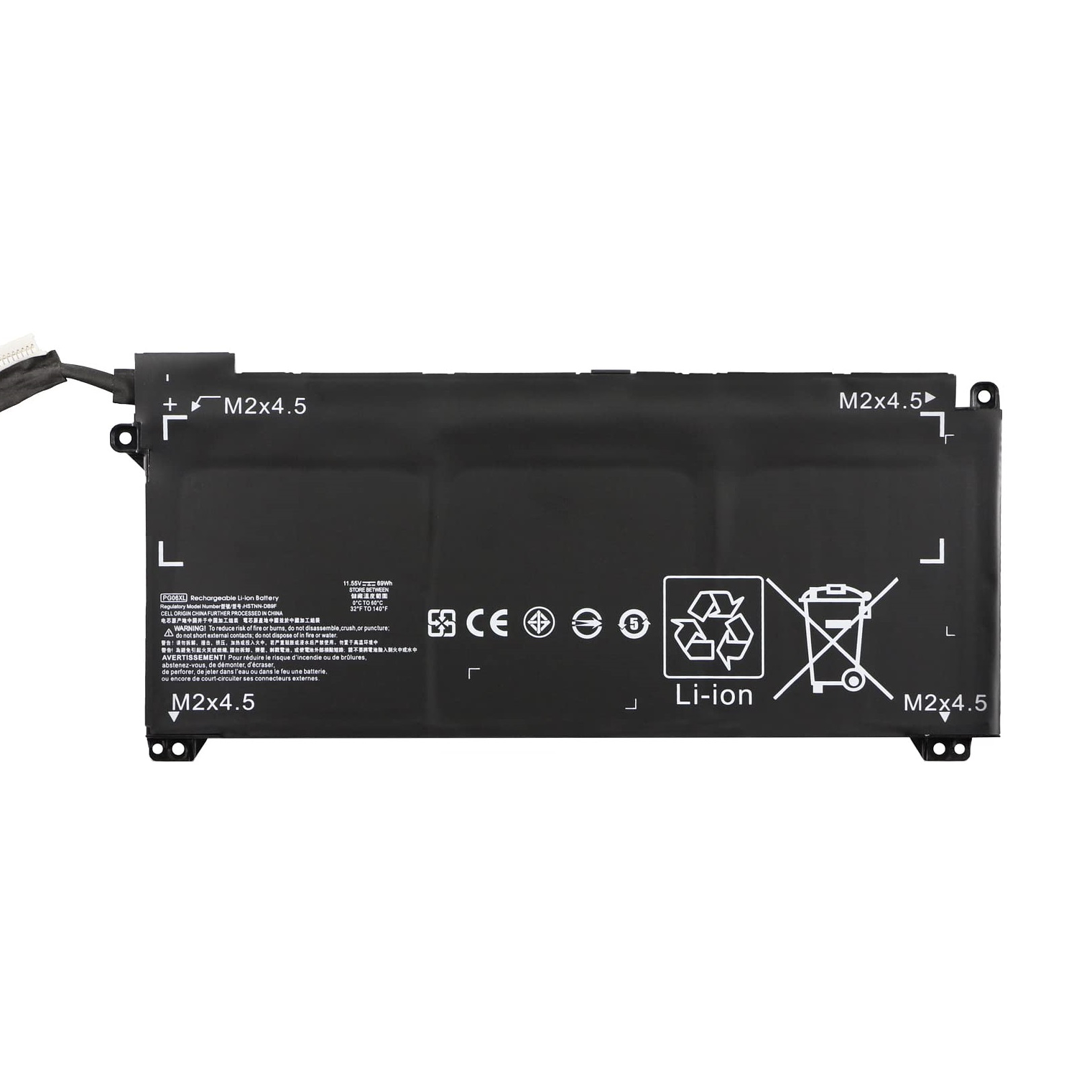 Bateria Pg06Xl 11.55V 69Wh 6 Celdas Omen 15-Dh L48497-006 L48497-005 1