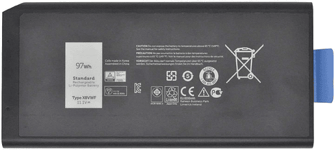Bateria Dell 11.1V 97Wh Latitude 14 Rugged 5404 X8Vwf