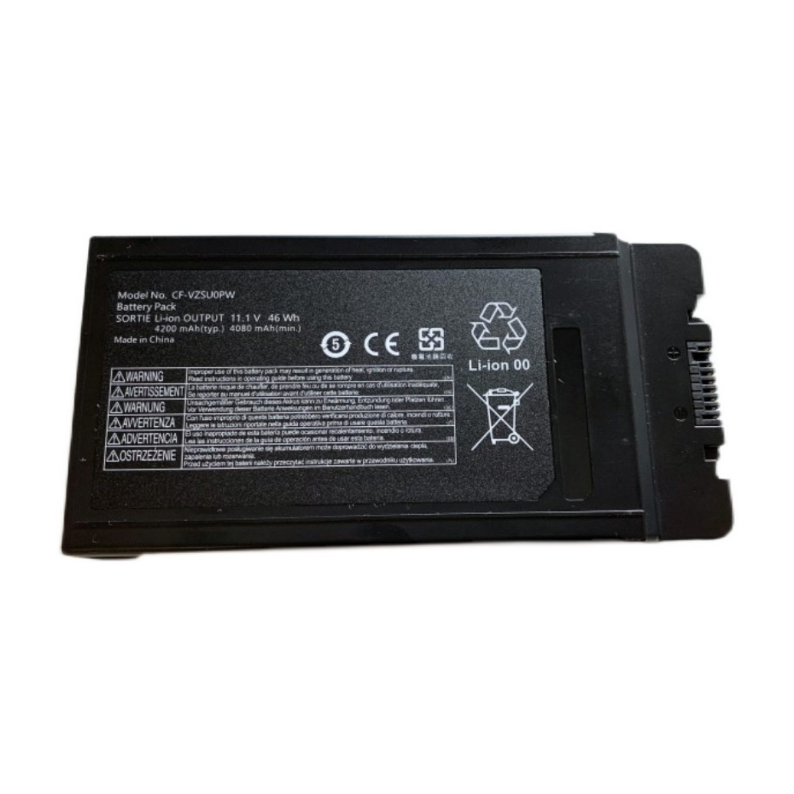 Batteria portatile panasonic CF-VZSU1AW Li-ion, 11.1V, 1990mAh/22Wh